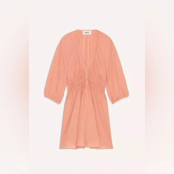 ba&sh Peach Mini Dress - Picture 5 of 5